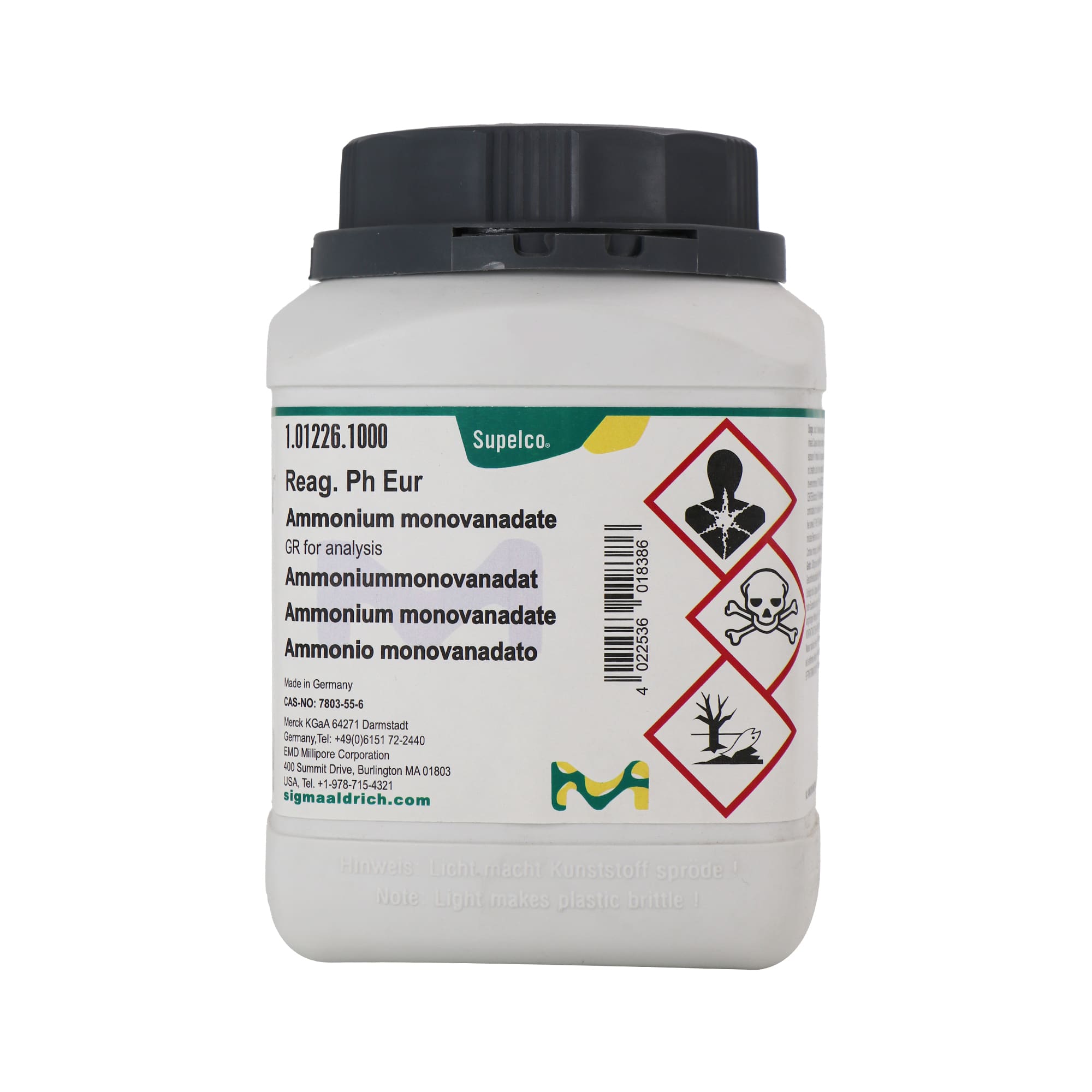 آمونیوم مونووانادات مرک