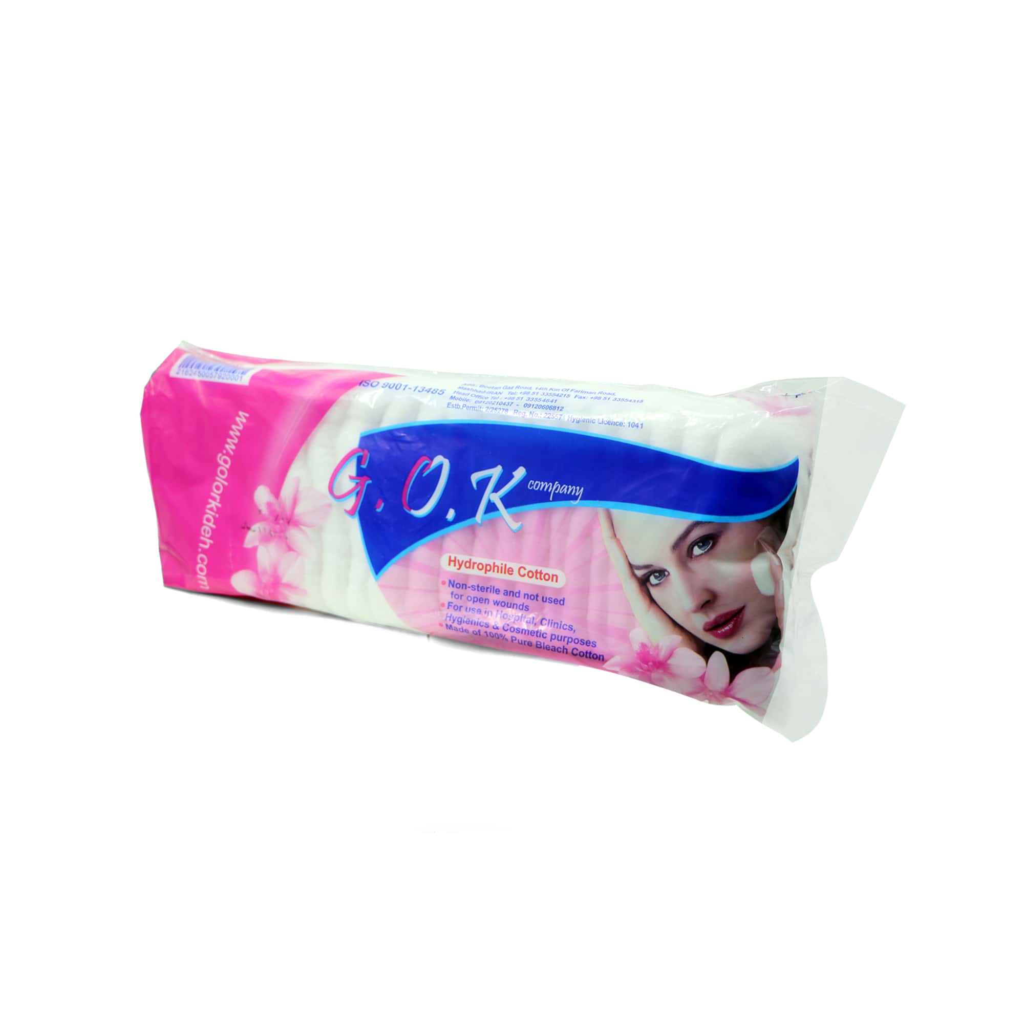 پنبه آرایشی گل ارکیده