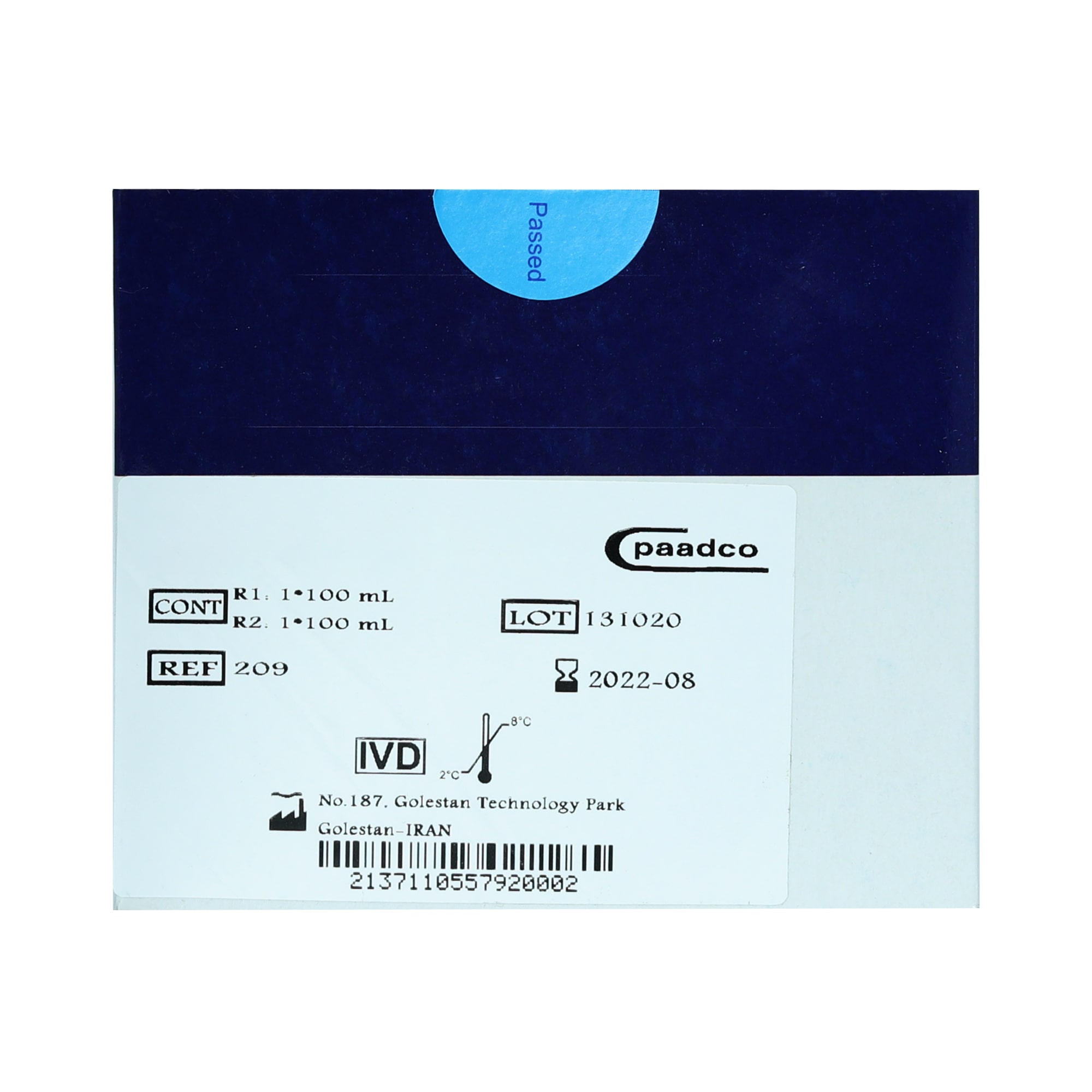 کیت کلسیم آرسنازو پادکو سری BT