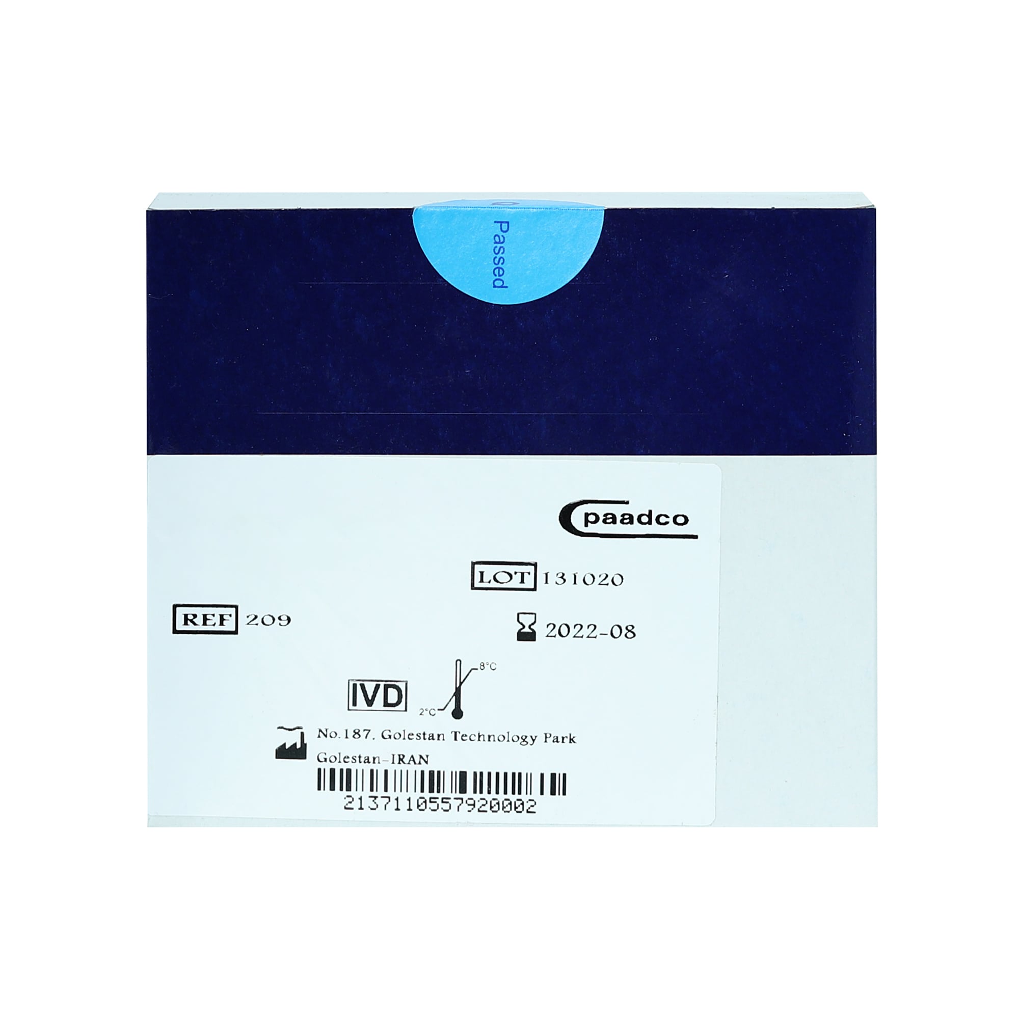 کیت استاندارد HbA1c پادکو BT