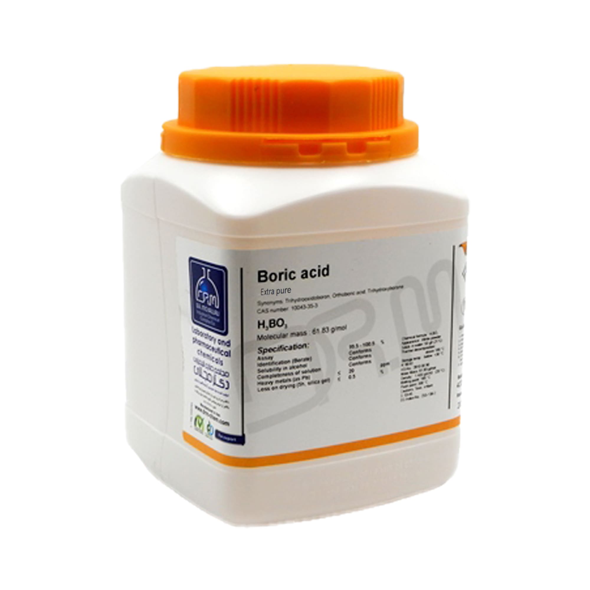 اسید بوریک Extra pure دکتر مجللی