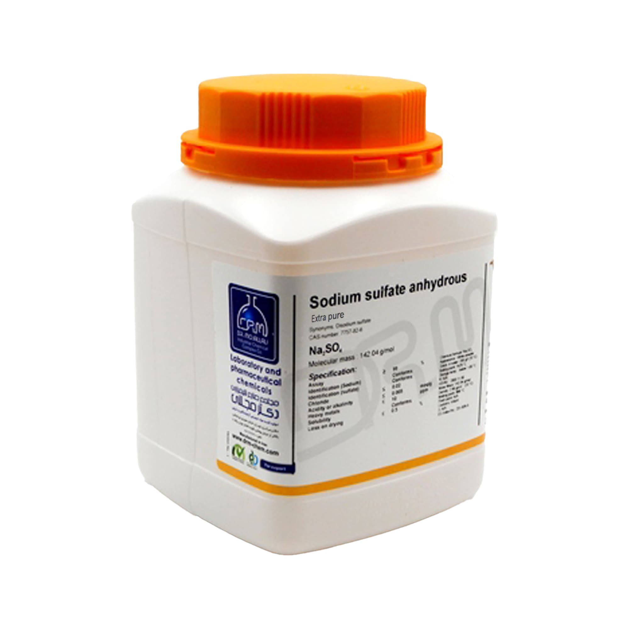 سدیم سولفات خشک Extra pure دکتر مجللی