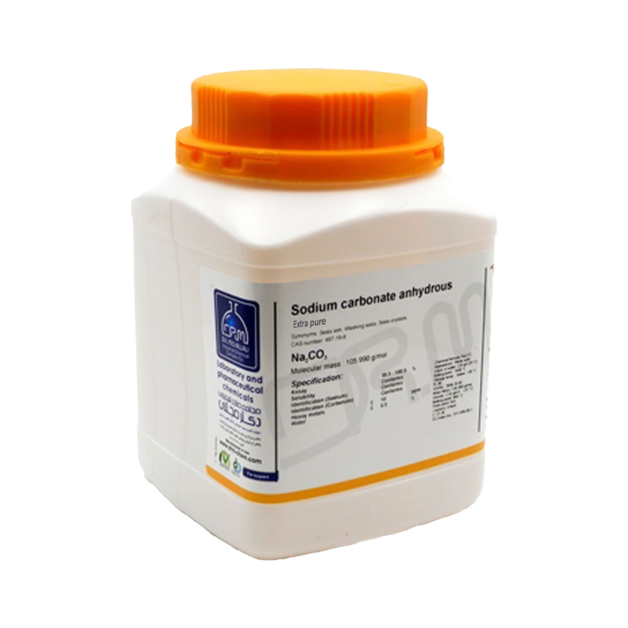 سدیم کربنات Extra pure دکتر مجللی