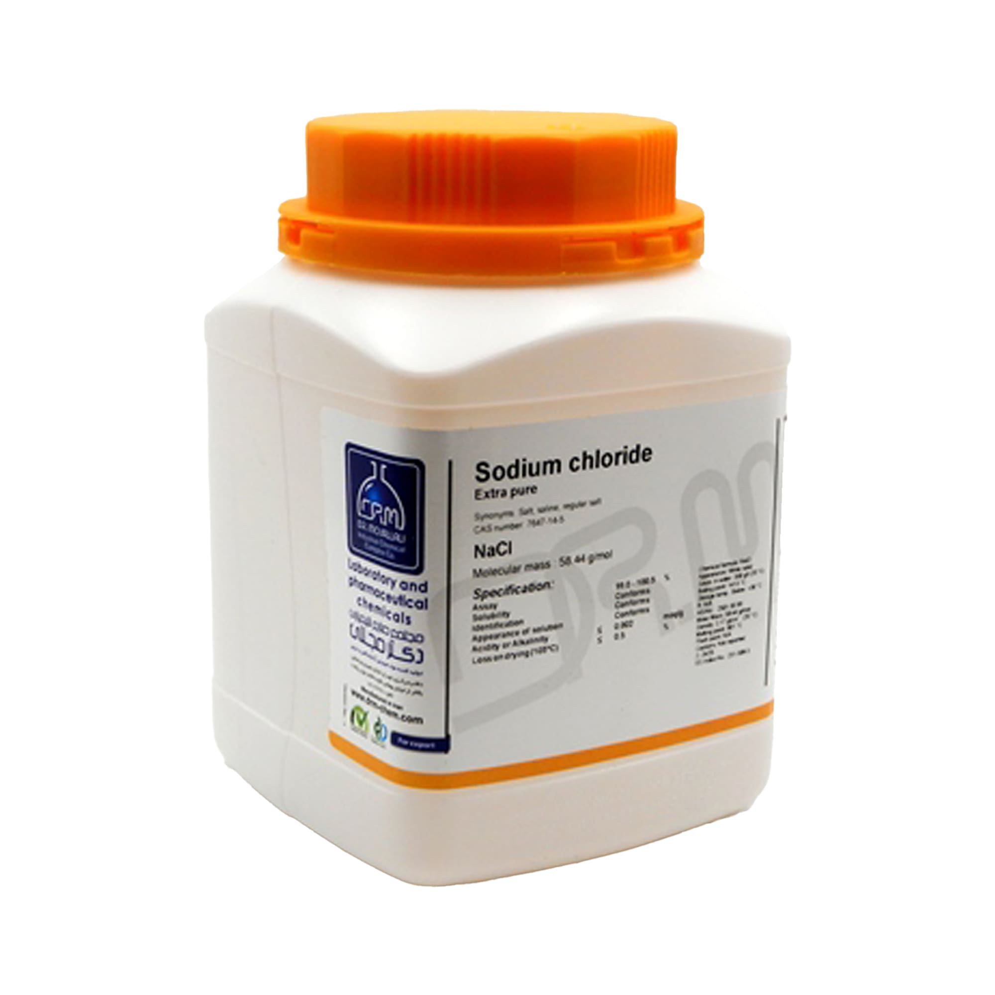 سدیم کلراید Extra pure دکتر مجللی