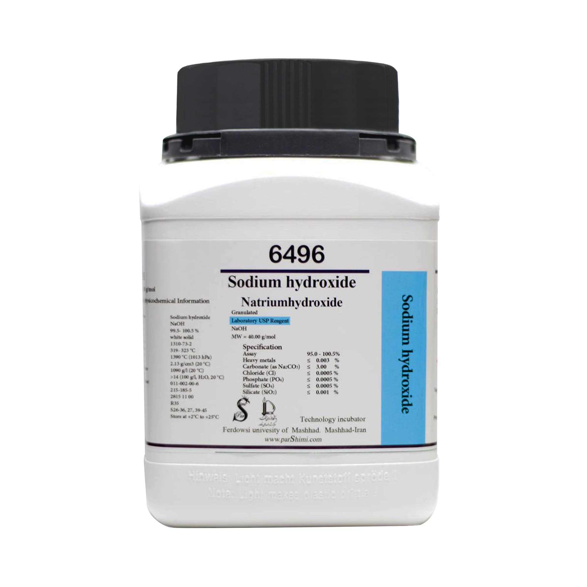 هیدروکسید سدیم گرانول USP پارس شیمی
