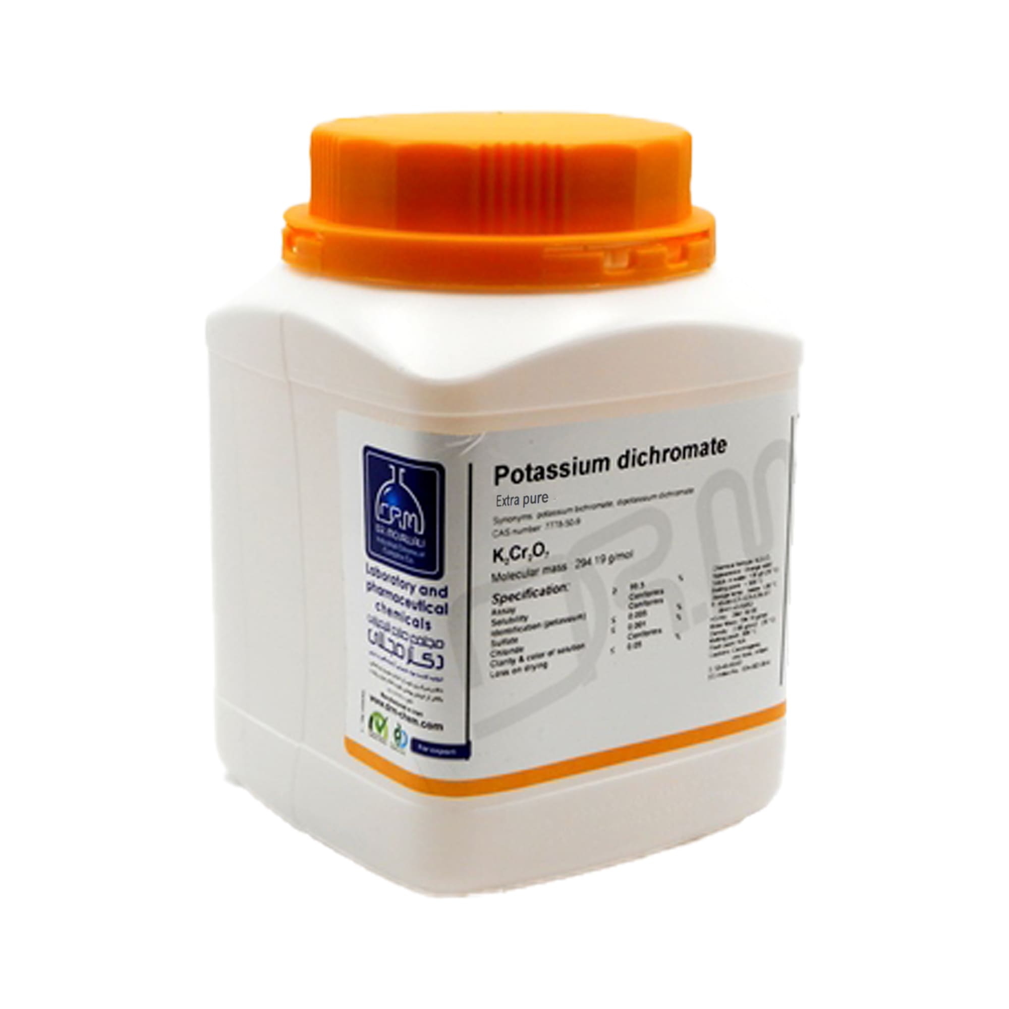 پتاسیم دی کرومات Extra pure دکتر مجللی