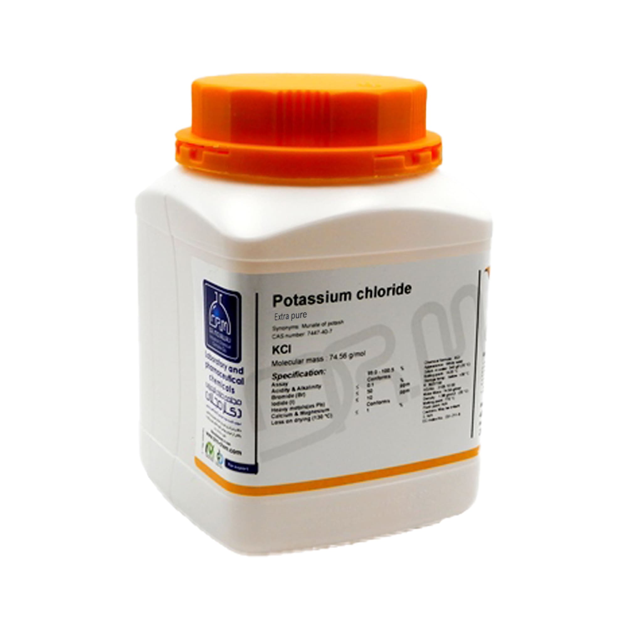 پتاسیم کلراید Extra pure دکتر مجللی