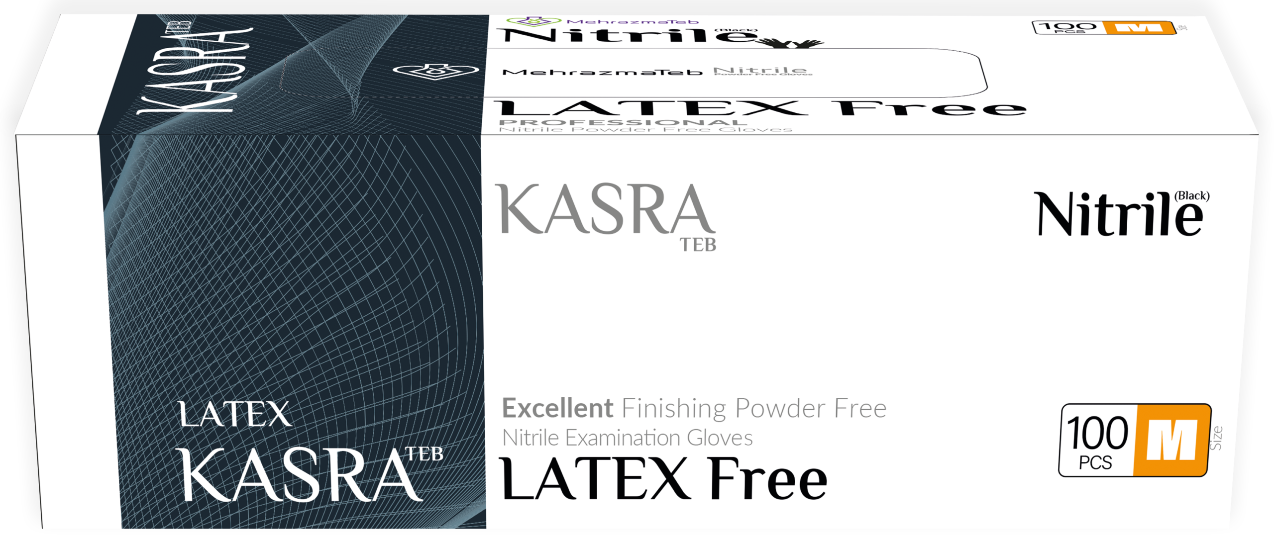 دستکش نیتریل مشکی